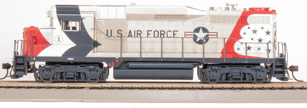 BROADWAY LIMITED 9143 HO EMD GP30 USAF #1 US Air Force Paragon4 Sound/DC/DCC