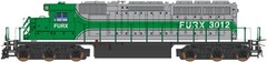 InterMountain N Scale 69378 First Union Rail SD40-2 Locomotive