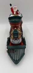 New Bright Holiday Express Set 384 Animated Train Engine Santa’s Fe G Gauge