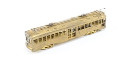 HO Brass Suydam PE – Pacific Electric Hollywood Car Modern Style Center Entrance