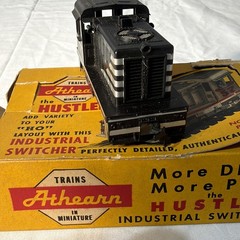 Athearn HO hustler industrial switcher 199-4:95 Cab #56 With Original Box