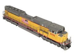 MTH 20-2503-1 Union Pacific SD90MAC Diesel Engine w/US Flag w/PS 2.0 #8556 EX