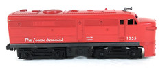 Lionel No. 1055 Texas Special Alco “A” Diesel Locomotive, Red