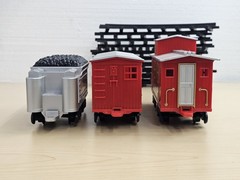 G scale Santa Merry Christmas Train battery operated with Tracks Made In China