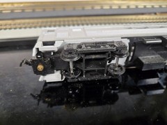A ATT 11 Santa Fe RDC Railway Diesel Car Dummy New HO 1/87
