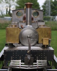3 1/2 inch Gauge Manning Wardle 2-6-2T STEAM LOCOMOTIVE TRACTION MODEL ENGINE
