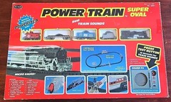 Mel Appel Power Train Super Oval Set Battery Operated Micro Gaug