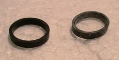 Hornby Spare Parts 2 x Traction Tyres for Small Wheel Tender Drive Margate Locos