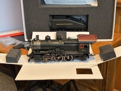 Precision Scale Co O Scale Brass 2-Rail Painted PRR B-6sb w/Slope Back #1871