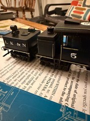 Bachmann Spectrum #5 HO 70 Ton 3-Truck Climax DC/DCC/SOUND/WARR/BOX #54