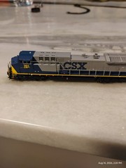 N Scale CSX Dash 8 #201 Brass DC