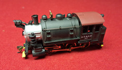 Mantua 393001 0-6-0 Tank Switcher Santa Fe AT & SF 117 HO scale in box