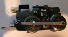 Marx 1666 Locomotive Double Reduction Motor Traction Tire Serviced & Ready To Go