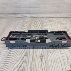 Toy State Caterpillar Construction Express Train Track Set Motorized Locomotive