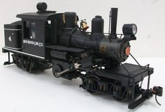 Bachmann 81183 G Scale New River Lumber Co. 4-0-4 Steam Locomotive #4 NIB