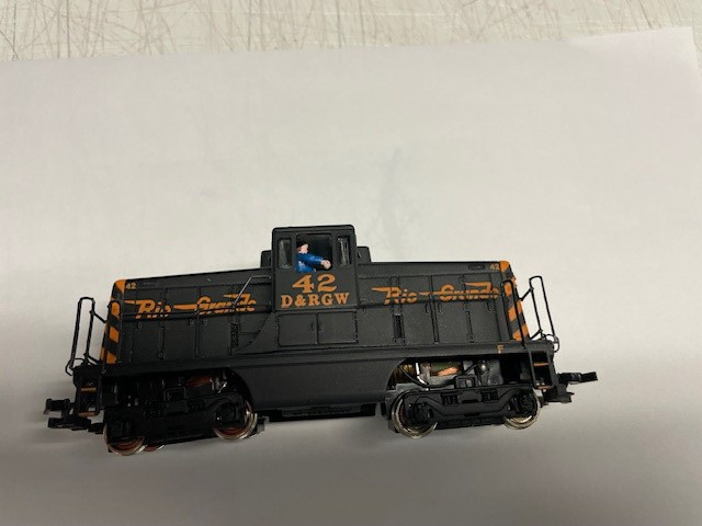 Spectrum Master RailroaderSeries Rio Grande 44 Ton Switcher Engine