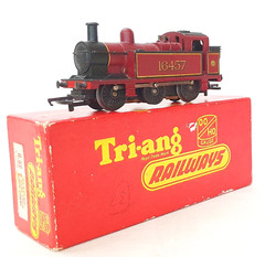 Tri-ang Triang OO HO LMS Class 3F “16457” TANK STEAM LOCOMOTIVE Upgraded NMIB`60