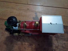 Lionel North Pole Central #25 4-4-0 Loco/Tender/Remote(Works/Batteries RQD)G Ga.