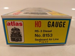 HO Alco RS-3 SAL Seaboard Air Line DC NIB NOS # 8153