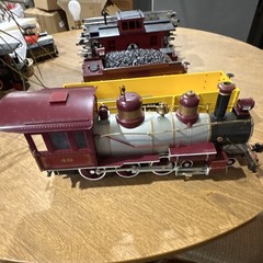 Santa Fe G Gauge 1:22.5 4-6-0 Steam Locomotive MPN 48 w/ Tender DC