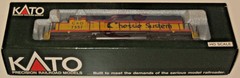 KATO 37-017 HO Scale Chessie System EMD SD40 Diesel Engine C&O #7557