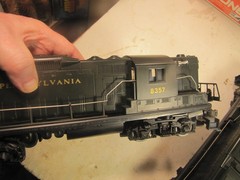 Lionel 6-8357 and 8358 Pennsylvania GP9 Diesel and Dummy in original boxes