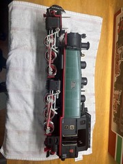 LGB 2085D G Gauge DB/ESG 0-6-6-0 Mallet Steam Locomotive #104 EX/Box