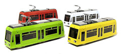 N Scale Aru-Model Modern Type LRV Brass Kit B Tram Streetcar Light Rail Transit