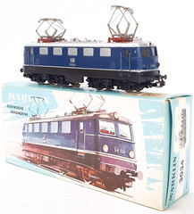 Marklin AC HO 1:87 German DB BR E-41 024 ELECTRIC LOCOMOTIVE #Blue #3034 MIB`76
