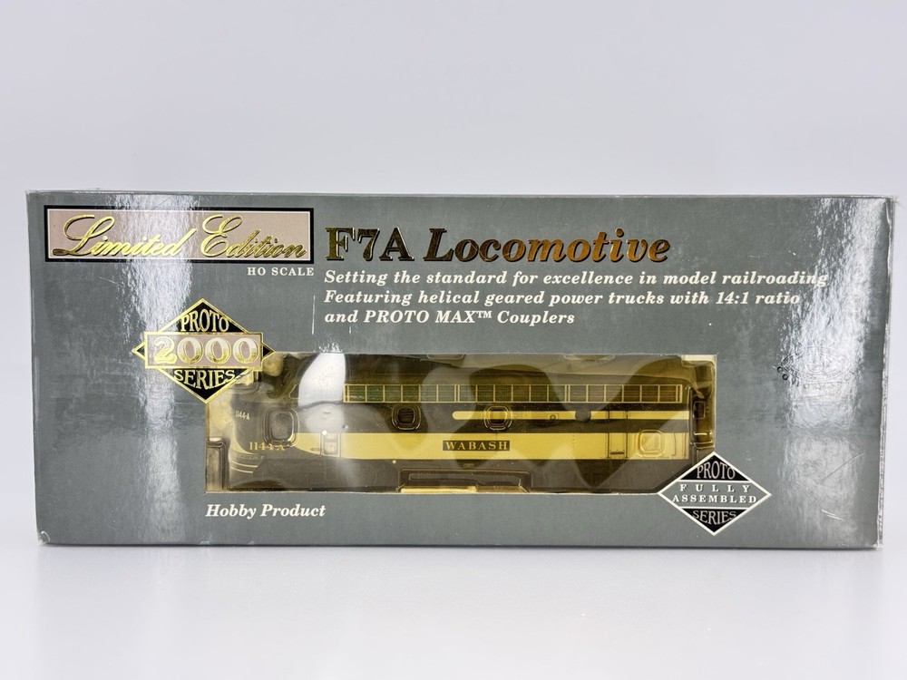 HO Proto 2000 Wabash F7A Powered Diesel Locomotive WAB #1144A