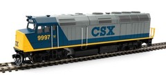 Walthers ~ HO Scale ~ EMD F40PH ~ Standard DC ~ CSX #9997 ~ 910-9478