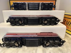 MTH30-2187-1 & 2187-3 EB ABA Diesels W PS Horn 2 In Box