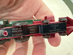 Lesney Painted Tin Santa Fe Steam Engine Train