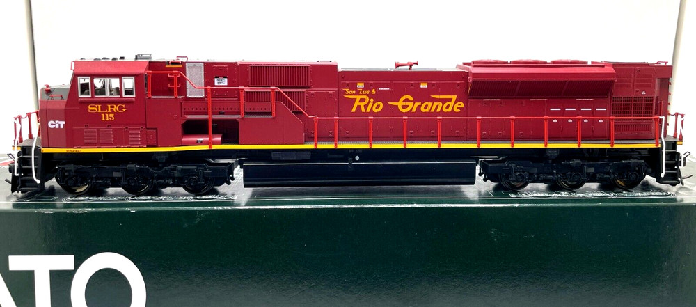 HO KATO 37-6390 EMD SD90/43MAC SAN LUIS & RIO GRANDE SLRG # 115 LED DITCH LIGHTS