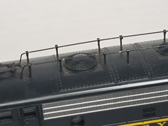 Custom Atlas HO 8309 Pennsylvania PRR 9837 EMD FP-7 A Unit Roof Antennas Runs