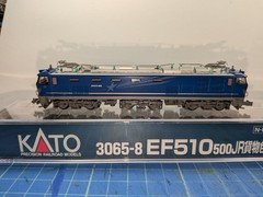 KATO EF510-500 JR Freight Blue with Meteor Mark Trace Model Train