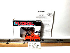 LIONEL OPERATING HAND CAR # 6-18401 O GAUGE OB, STYROFOAM,INSTRUCTION,NEW