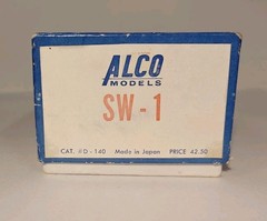 ALCO Models Brass HO SW-1 Diesel Switcher D-140 Unpainted Made In Japan