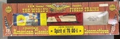 AHM HO Scale Spirit of 76 GG-1 Bicentennial Electric Locomotive Train NIB