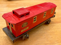 Metal Lionel Train Set – Engine, Tender, Tank, Box Car & Caboose Nice Vintage