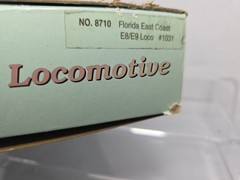 Proto 2000 HO 8710 Florida East Coast E8/E9 Diesel Loco FEC 1031 NOS Runs Smooth