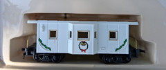 The Christmas Train HO Scale/w Rare Old Fat Boy 0-4-0 Locomotive 6779 Excellent!