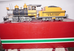 Bod / R] LGB 2119 D Gauge G Steam Lake George & Boulder With Vapor + Sound Boxed