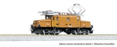 Alpine Locomotive Ge6/6-I Rhaetian Crocodile 3103-1 KATO N Gauge Train NEW