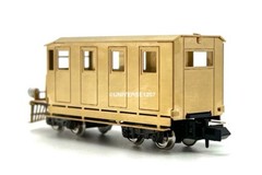 HOn30/HOe/HOn2-1/2 Aru-Model SR&RL Narrow Gauge Railbus RTR H0e Brass Railcar