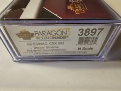 N Broadway Limited 3897 CSX ES44AC Boxcar Scheme #993 DCC/DC Paragon III Sound