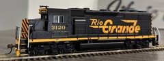 Athearn RTR HO #79843 Rio Grande GP40-2 Diesel Locomotive #3120 – LNIB!