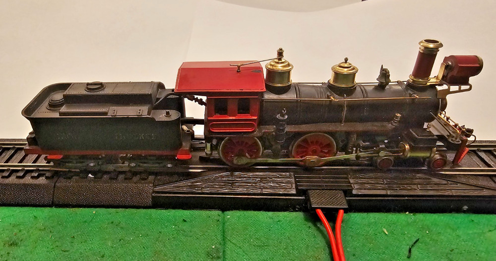 Vintage HO Scale 4-4-0 Virginia & Truckee Reno Locomotive & Tender Set Restored