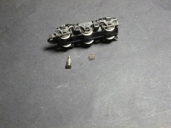Ho Rivarossi E-8 6 wheel back truck