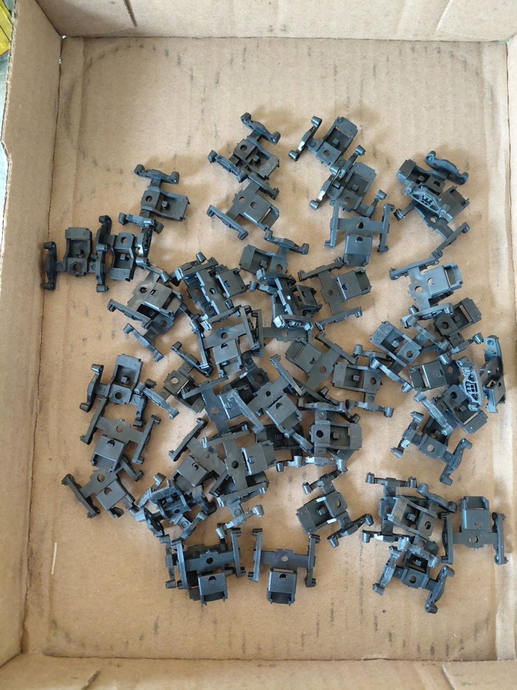 Lot Of 25 Pair Vintage New Ho Scale Rivarossi/AHM Bettendorf Trucks NOS